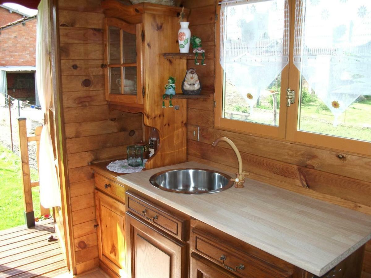 Les Roulottes Des Songes De L'Authie Bed and Breakfast Boufflers Εξωτερικό φωτογραφία